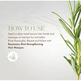 Mielle Rosemary Mint Strengthening Shampoo - 355ml